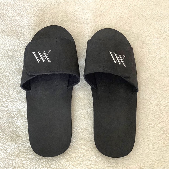 Waldorf Astoria Spa Slides Slippers - Picture 1 of 7
